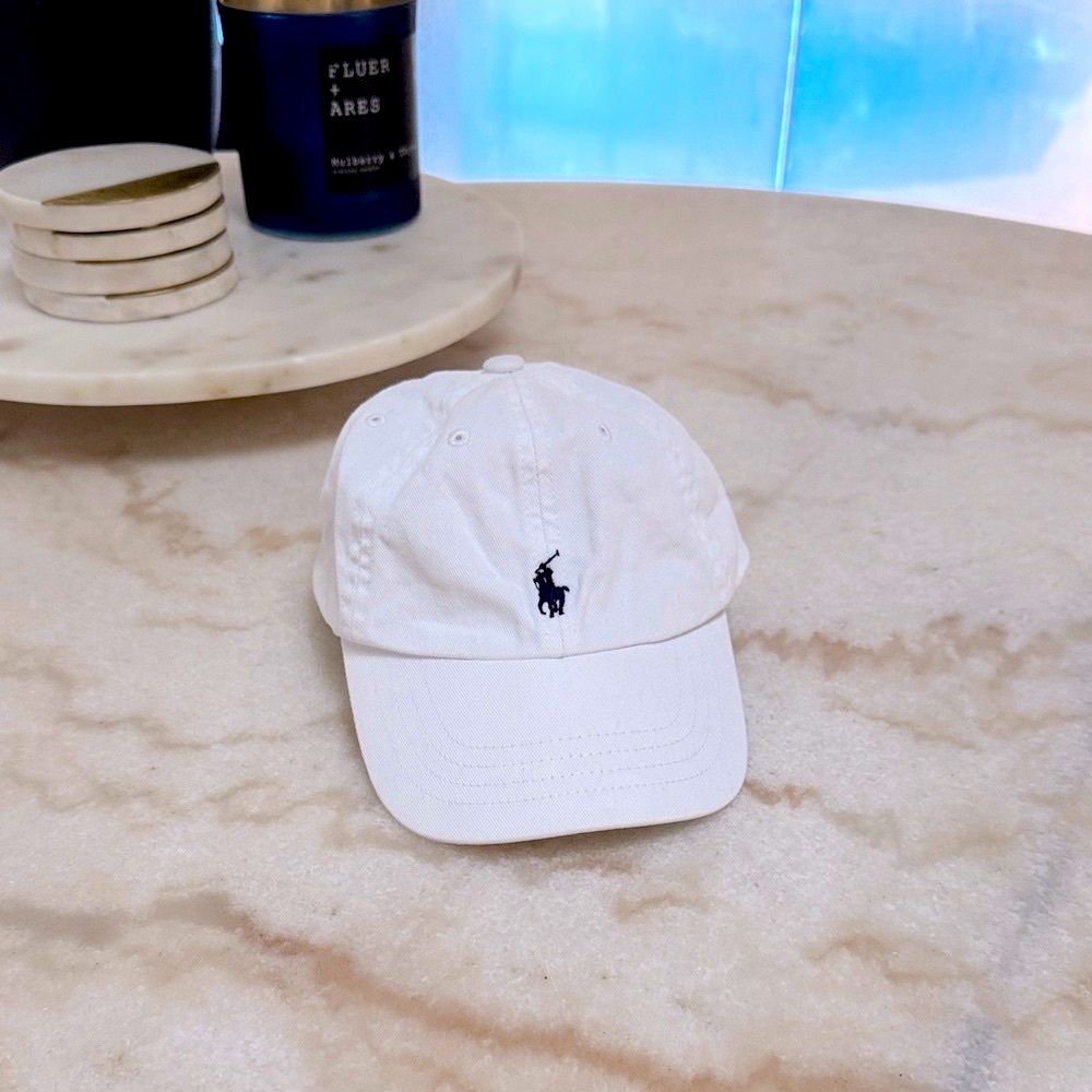 Polo by Ralph Lauren White Kids Cap